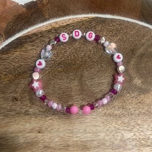 Taylor Swift Handmade Friendship Beaded Bracelet
“Say Don’t Go”